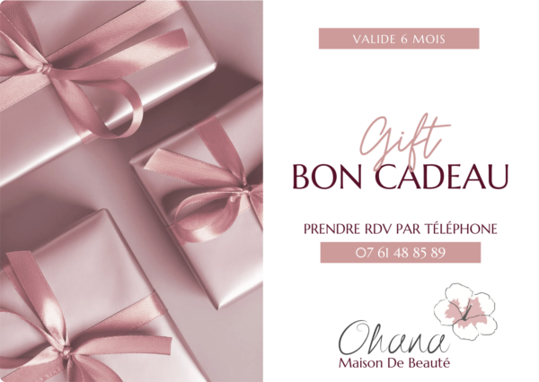 Bon carte cadeau